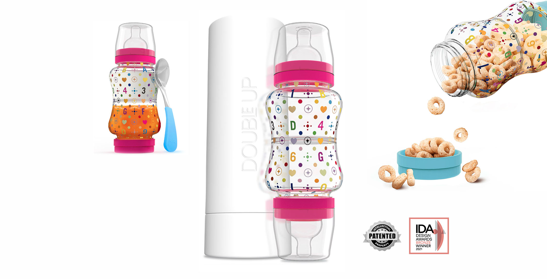 DoubleUp Baby Bottle