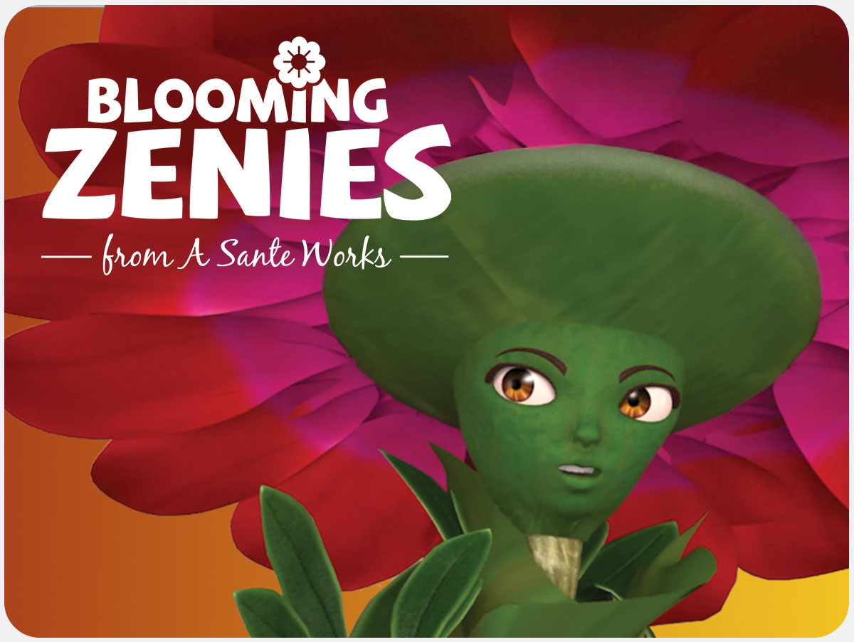 Blooming Zenies Flower